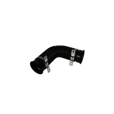 Elastyczna rura karbowana metalowe uchwyty Czarny