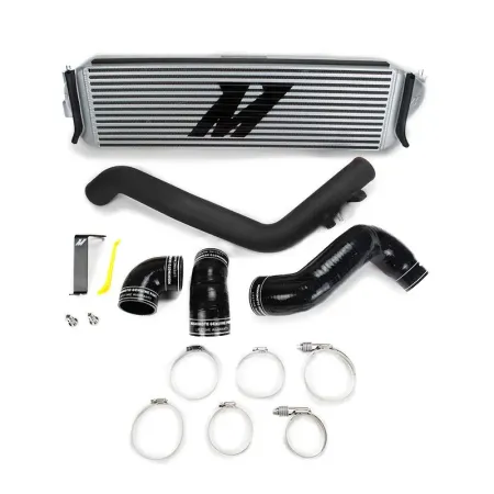 Mishimoto Honda Civic Type R Intercooler Kit 2017+ Silver w/ Wrinkle Black Pipes