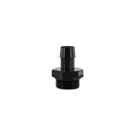 Mishimoto -16ORB to 3/4" Hose Barb Aluminum Fitting Black