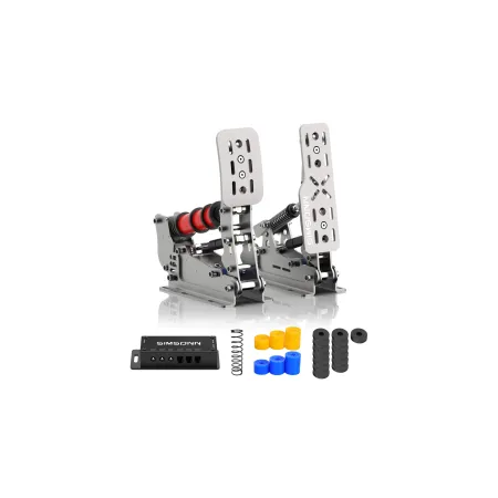 Pedalbox Pedały SIMSONN Plus X Racing Simracing Symulator - Srebrny