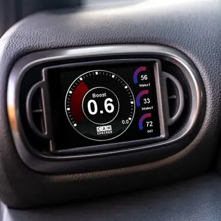 CANchecked Wyświetlacz parametrów MFD32 GEN2 Toyota Yaris GR XP21 LHD 2020 +