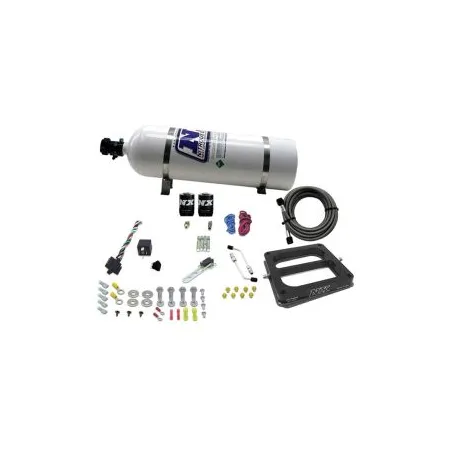 4500 Conventional Plate System Gasoline Pro-Power 100-500Hp with 15Lb Bottle Nitrous Express NX 50070-15