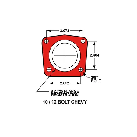 Wilwood 140-16164 Zestaw Hamulców Tylnych Forged Dynalite 12.19 czerwony