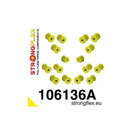 106136A: Zestaw poliuretanowy zawieszenia tylnego SPORT Mazda MX-5 NB