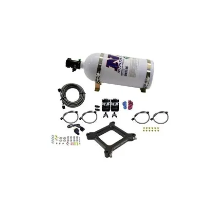 4150 Assassin Plate Gasoline Pro-Power 100-500Hp with 10Lb Bottle Nitrous Express NX 67540-10