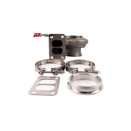 Pulsar PSR 62G Turbine Housing for 5862G 6262G 6862G Turbos T3 Divided Inlet V-Band Outlet 0.86A/R