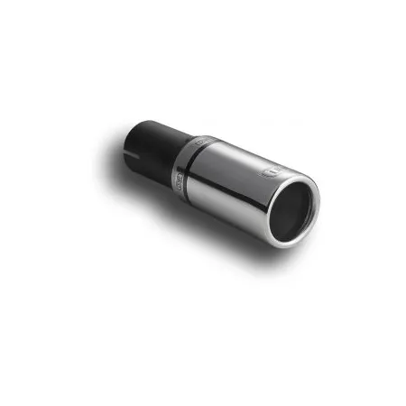 Uniwersalna końcówka tłumika okrągła 60mm długość 90mm średnica montażowa 45mm