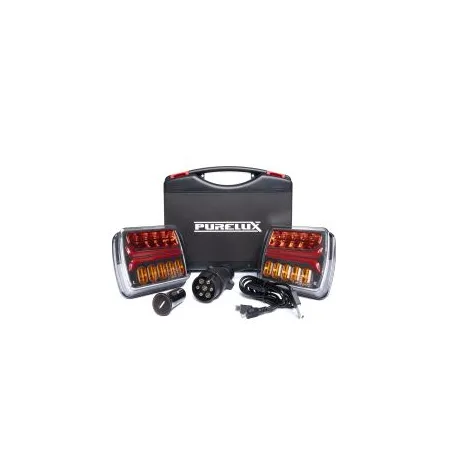 Zestaw Tylnych Świateł LED do Przyczep Purelux Bezprzewodowy Magnetyczny