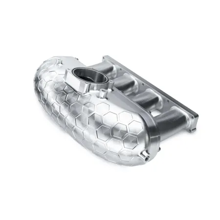 RTMG Performance Aluminiowy Kolektor Dolotowy Billet V2 Delete Kit 2.0 TSI TFSI EA888 Gen 4 Srebrny