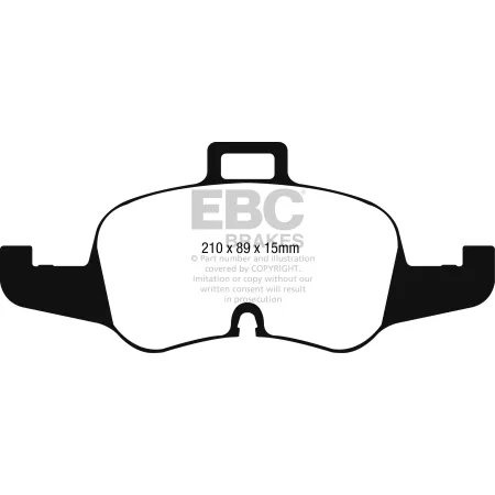 DP52256NDX Klocki hamulcowe BLUESTUFF NDX EBC Brakes Audi TT 8S TT quattro 8S TTS quattro 8S