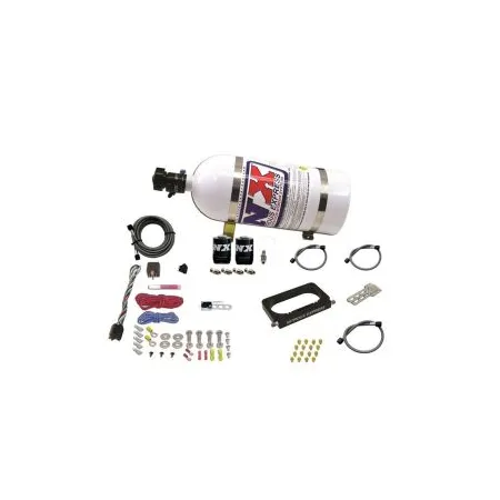 4 Valve Nitrous Plate System-Monoblade Throttle Body with 10Lb Bottle for Ford Nitrous Express NX 20950-10