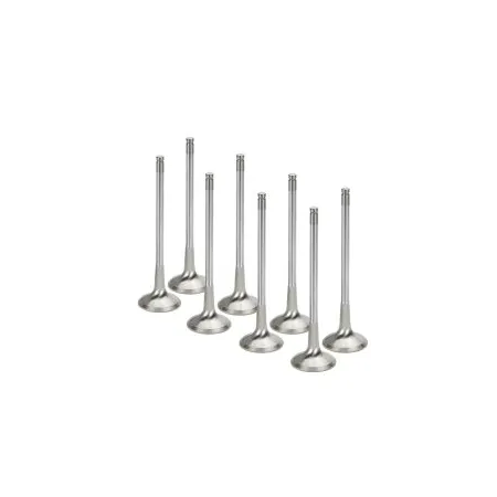 Inconel Exhaust Valves Single Groove 30mm Supertech for VW EA888 Oversize +2mm 8pcs