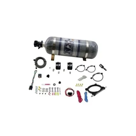 Plate High Output System 50-250Hp with 12Lb Bottle for Ford Coyote 5.0L / Godzilla 7.3L Nitrous Express NX 20951-12
