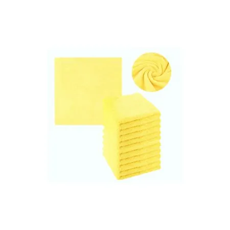 10x Ścierka ściereczka gruba Mikrofibra do lakieru docierania wosków QD 40x40 cm 550 g/m2 Bezszwowa