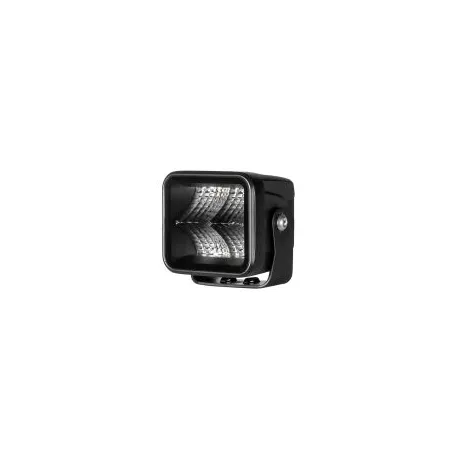 Lampa Robocza LED Purelux Terrain Black Square Flood Szeroki Strumień 7cm 20W