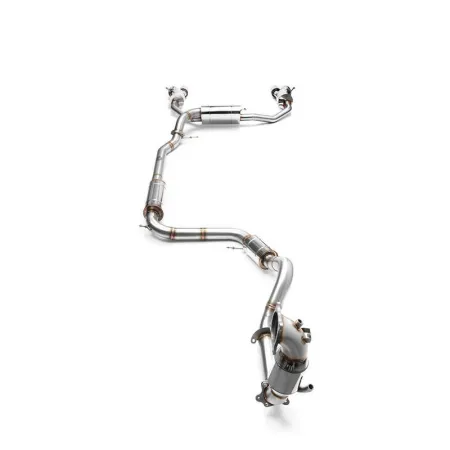 Kompletny układ wydechowy HONDA Civic Type R Fk2 2.0T z katalizatorem Euro 3 100 CPSI