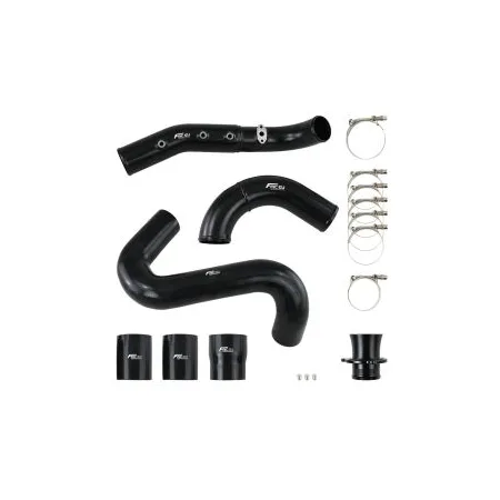 Zestaw Orurowania Intercoolera Dolotu Turbo Charge Pipe FMIC.EU do Audi A4 B9 A5 F5 2.0 TFSI - Black