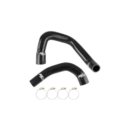 Zestaw Przewodów Silikonowych do Układu Chłodzenia FMIC.EU Jeep Wrangler TJ 4.0L 1997-1999 - Czarny