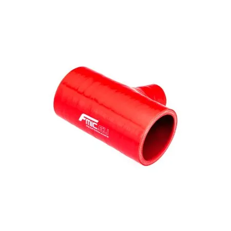 Trójnik silikonowy T-Piece 57/32mm Czerwony