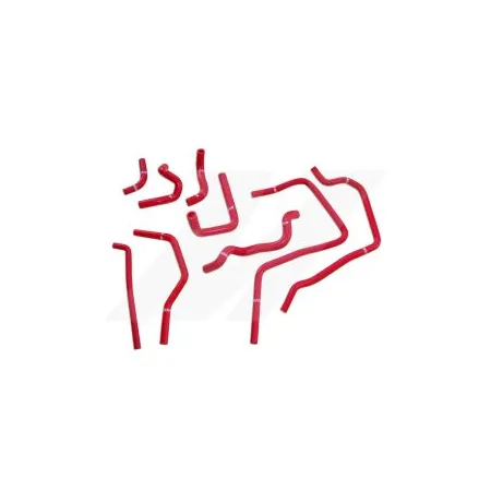 Mishimoto Subaru WRX Silicone Ancillary Hose Kit 2002-2005 Red