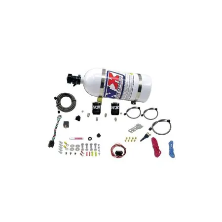 Drive-By-Wire Single Nozzle System with 10Lb Bottle for GM Vehicles (35-150Hp) Nitrous Express NX 20930-10