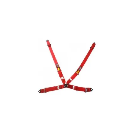 GT2I Sedan Harness 4 Point 3" Red FIA Approved 8853-1998 up to 2030
