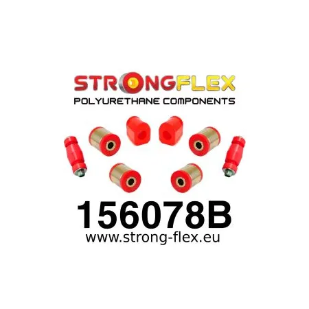 156078B: Zestaw poliuretanowy przedniego zawieszenia Renault Clio