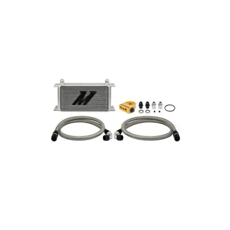 Mishimoto Universal 19 Row Thermostatic Oil Cooler Kit Silver