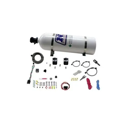 Hemi & Srt8 Single Nozzle Fly-By-Wire Sys (35-150Hp) with 15Lb Bottle Nitrous Express NX 20918-15