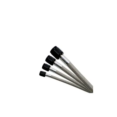 8AN (36In) Stainless Steel Braided Hose (Black Ends) Nitrous Express NX 12836