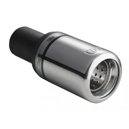 Uniwersalna końcówka tłumika okrągła 80mm długość 200mm średnica montażowa 45mm