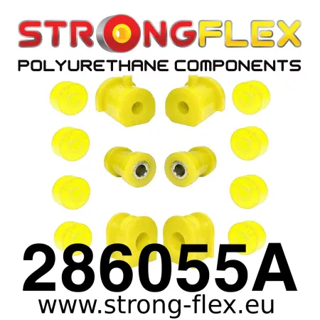 286055A: Zestaw poliuretanowy przedniego zawieszenia SPORT Nissan Micra K11