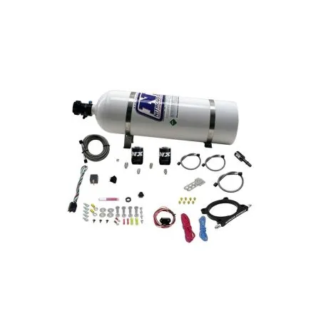 Plate High Output System 50-250Hp with 15Lb Bottle for Ford Coyote 5.0L / Godzilla 7.3L Nitrous Express NX 20951-15