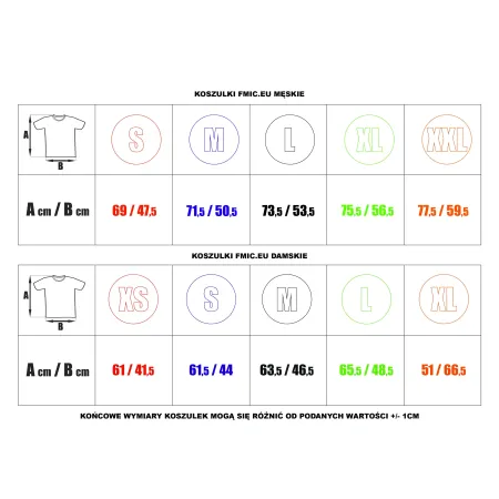 T-shirt Fmic.eu full print męski L