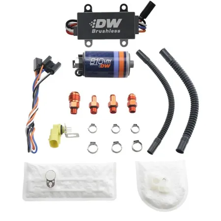 DeatschWerks DW810 In-Tank Brushless Fuel Pump 810 LPH with Install Kit C105 Controller
