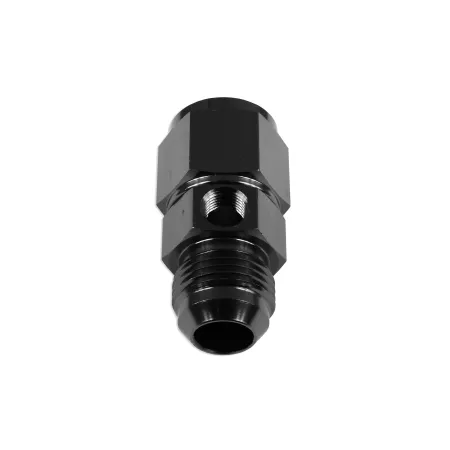 AN6 Nypel adapter żeńsko-męski z wejściem na czujnik Czarny