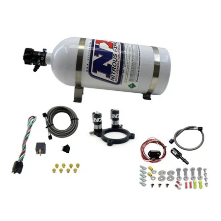 Nitrous Plate System with 10Lb Bottle for Ford Mustang V6 3.5L / 3.7L Nitrous Express NX 20952-10