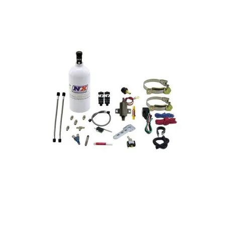 Single Cylinder Piranha System with 2.5Lb Bottle Nitrous Express NX 60011P