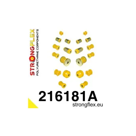 216181A: Kompletny zestaw zawieszenia SPORT Toyota Celica MK7