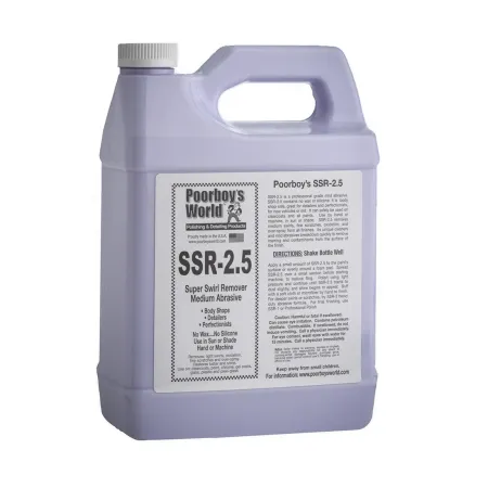 POORBOY'S WORLD SSR 2.5 Medium Super Swirl Remover 3784 ml