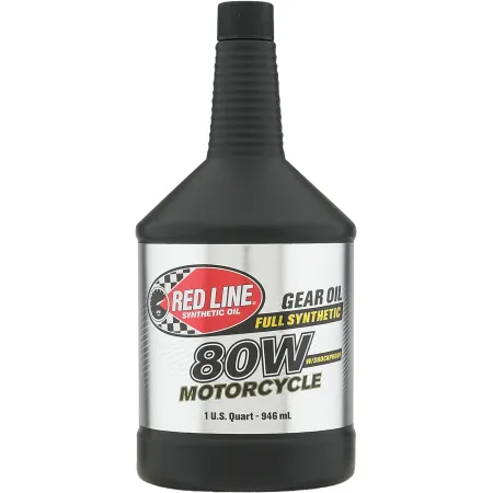 Motocyklowy olej przekładniowy Red Line 80WT ShockProof 0.94l RD-42704