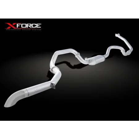 Układ wydechowy XForce Toyota Landcruiser 1990-1998 80 Series TD Wagon stal nierdzewna