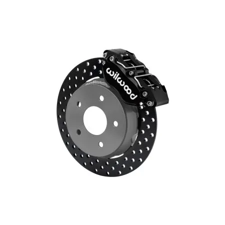 Wilwood 140-17568-D NDPR Przedni zestaw hamulcowy UTV Wiercony Czarny Polaris RZR