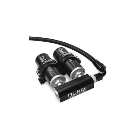 Nuke Performance Fuel Log Collector for 2x Nuke Fuel Filter Slim