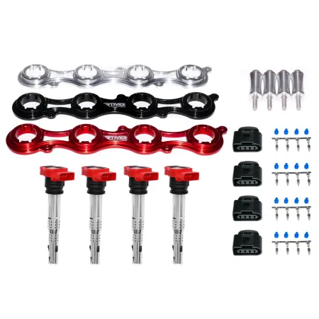 RTMG Performance R8 Cewka zapłonowa zestaw TU5 NFU NFX Peugeot 106 Rallye Citroen Saxo VTS C2 VTS czarny