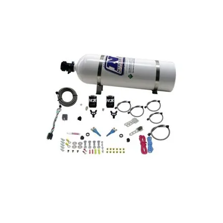 Dual Nozzle with 15Lb Bottle for BMW EFI All (50-300Hp) Nitrous Express NX 20816-15