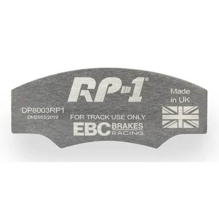 DP8003RP1 Sportowe klocki hamulcowe RP-1 Racing EBC Brakes CATERHAM C21 JPE GINETTA