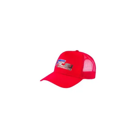 Czapka z daszkiem trucker FMIC.EU Czerwony