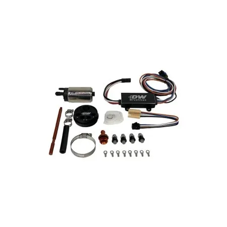 DeatschWerks In-Tank Pump Adapter and DW440 Brushless and Controller 440 lph Fuel Pump for 3.5l Surge Tank