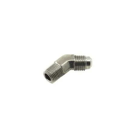 Fitting Adapter AN4 Male x 1/4 NPT 45 Degree Nitrous Express NX 16092